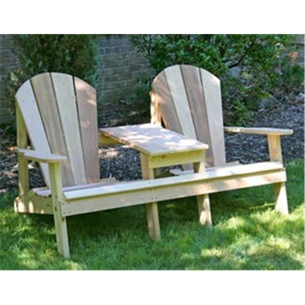 Gardencare Cedar Adirondack Settee GA206696